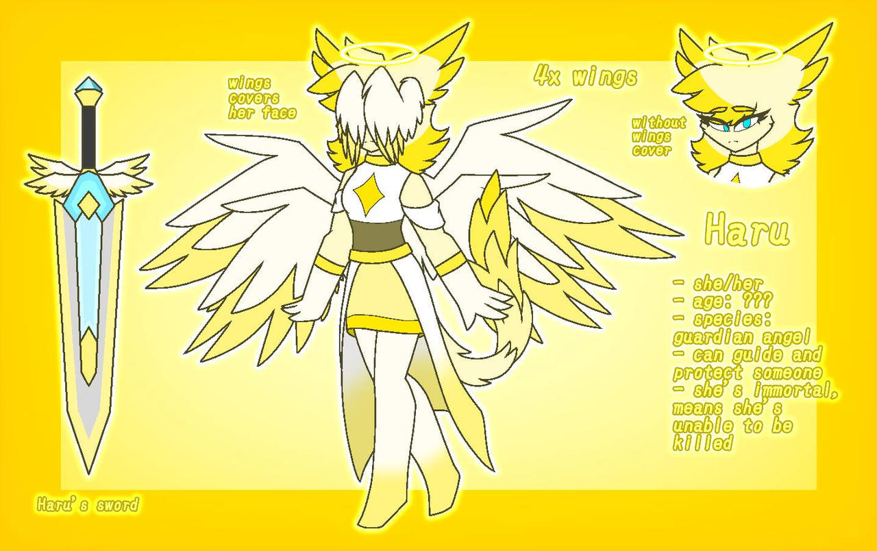 Time Angel Oc Haru the guardian angel (new OC) by kittycatczafhaye on DeviantArt