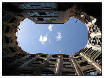 La Pedrera roof