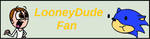 LooneyDude Fan Button by AlexanderSchlicht
