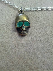 Asymmetrical Grave-Digger necklace 4