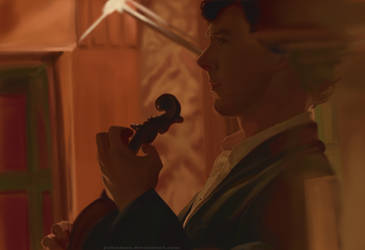 Sherlock: violin