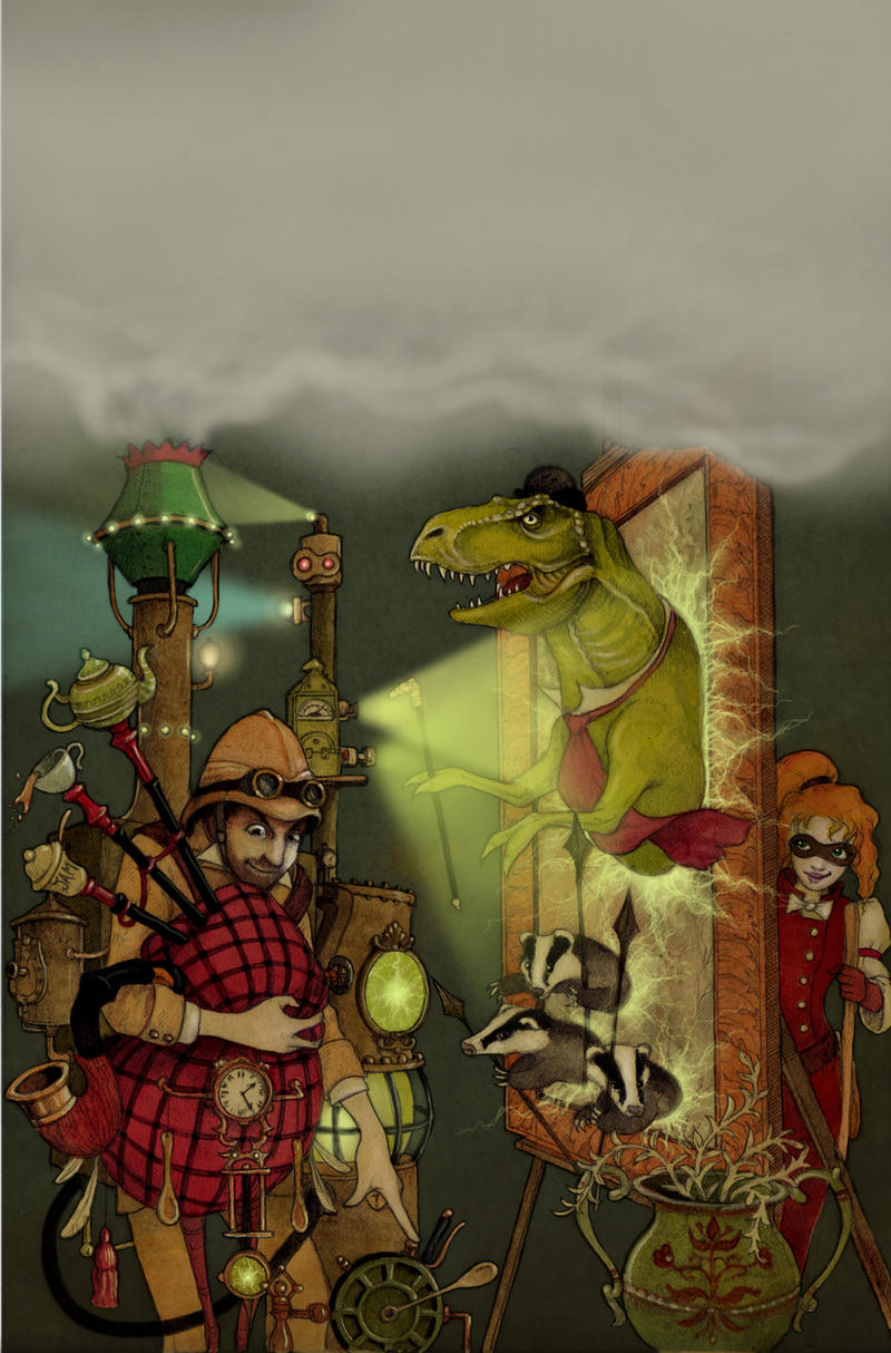 Professor Elemental Tea Professor Elemental Comic cover art by CopperAge on DeviantArt
