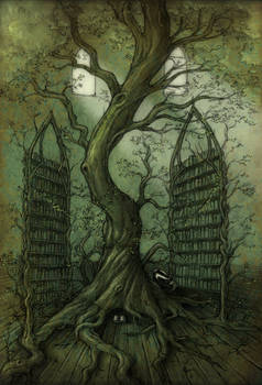 The Neverland library tree