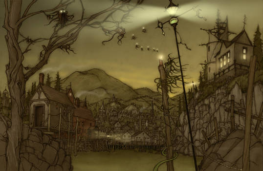 Town of Hopeless, Maine  RPG spread
