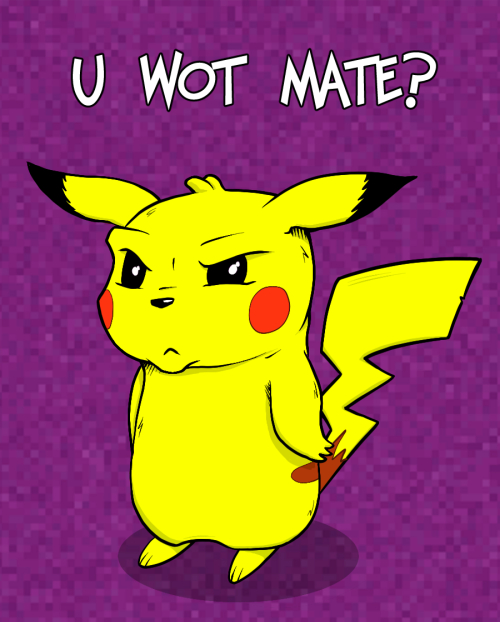 Perturbed English Pikachu