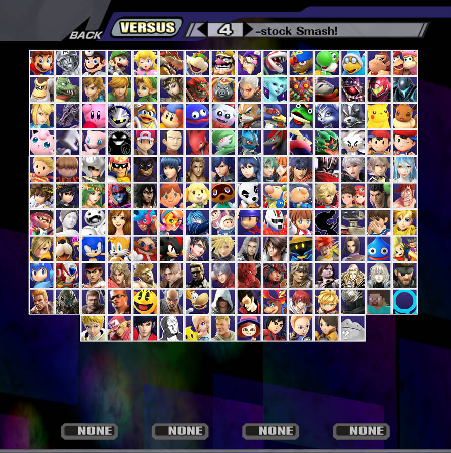 Dream Smash Roster (Custom Smash Bros Roster) by NoMoreChrono on DeviantArt