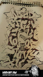 Graffiti alphabet