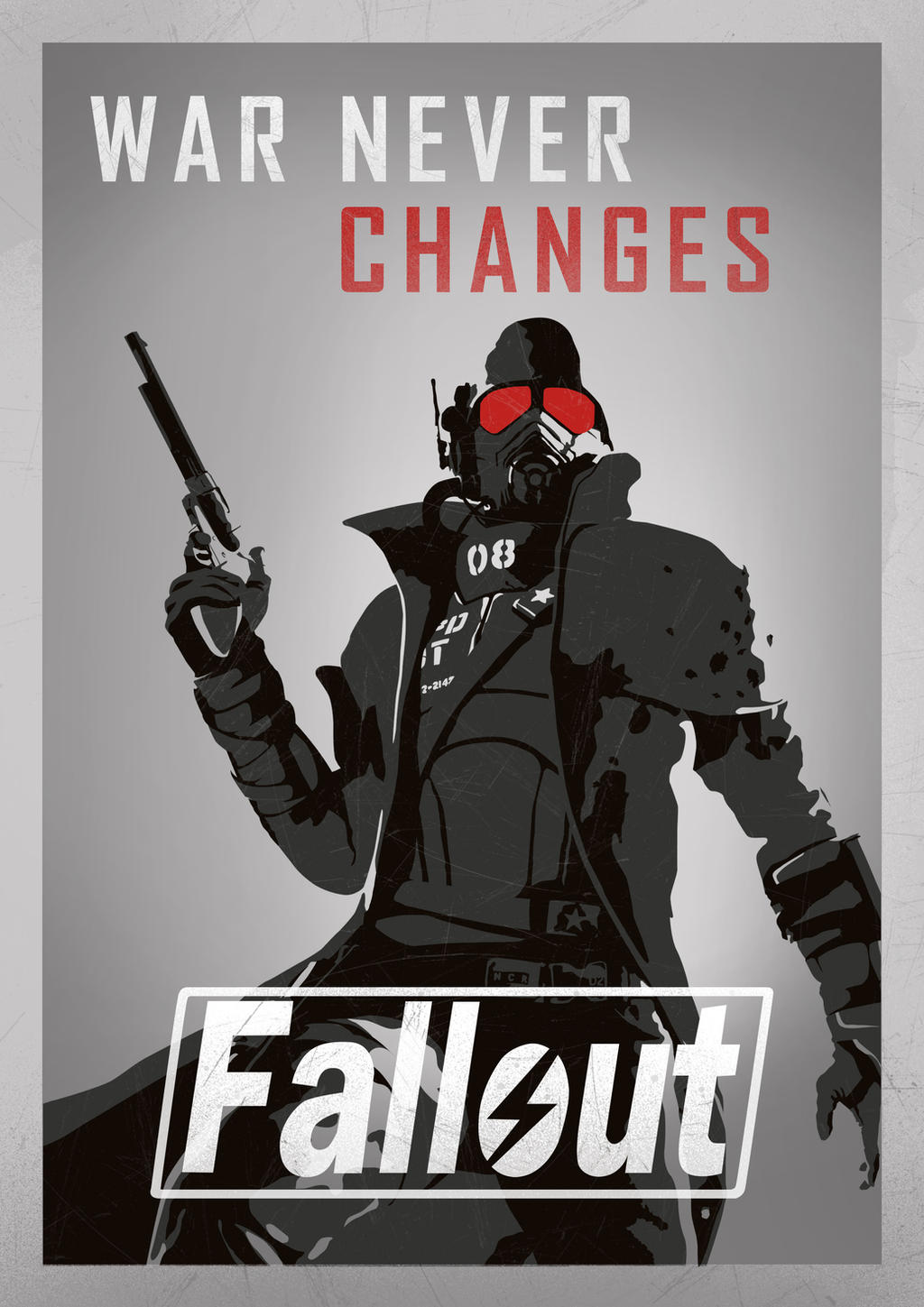 Fallout Renders Promo Fallout Poster by Sernaldart on DeviantArt