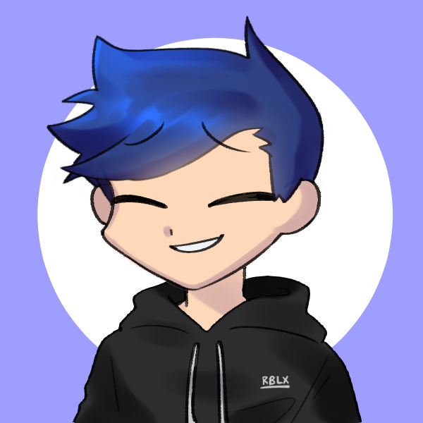 Pixilart - Roblox Guest Blue Hair by iiDiegGameXDii