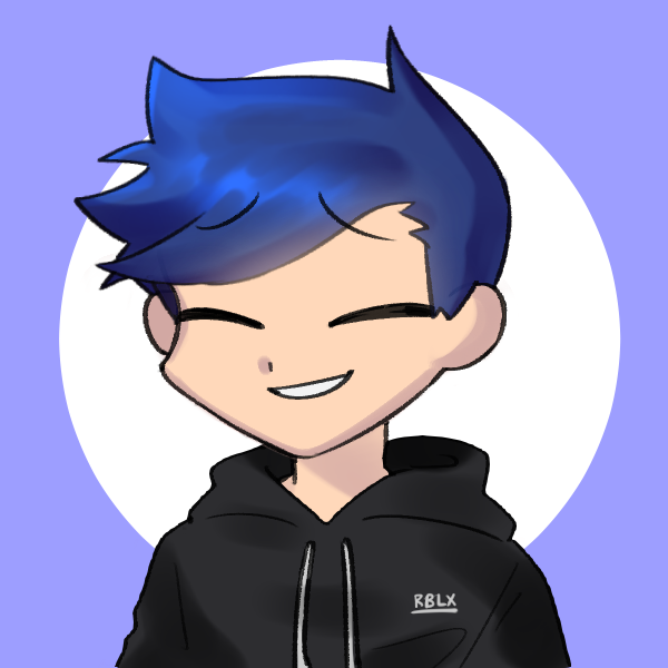 Blue Hair - Roblox