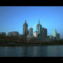 Melbourne City in HDR