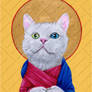 Saint Kitty of Heterochromia and Hopefulness