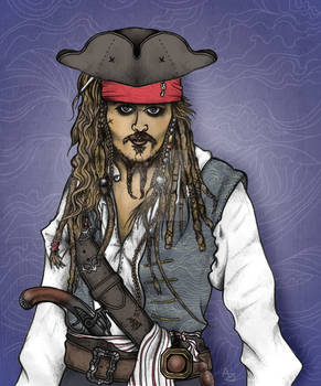 Captain Jack Sparrow with hat