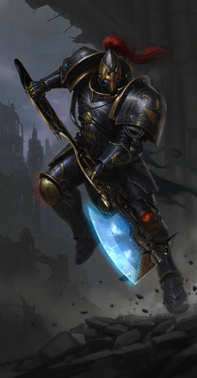 Custodes Shadow Shadowkeeper Custodes by TRASHMELLO on DeviantArt