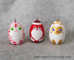 Christmas Cat and Dog Ornaments