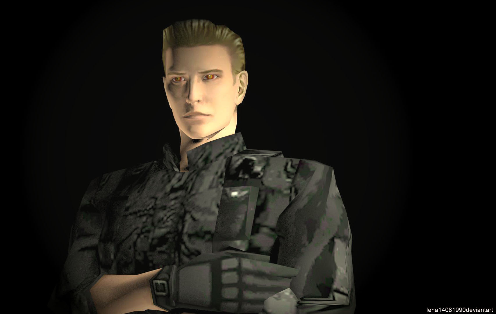 Albert Wesker in shadow