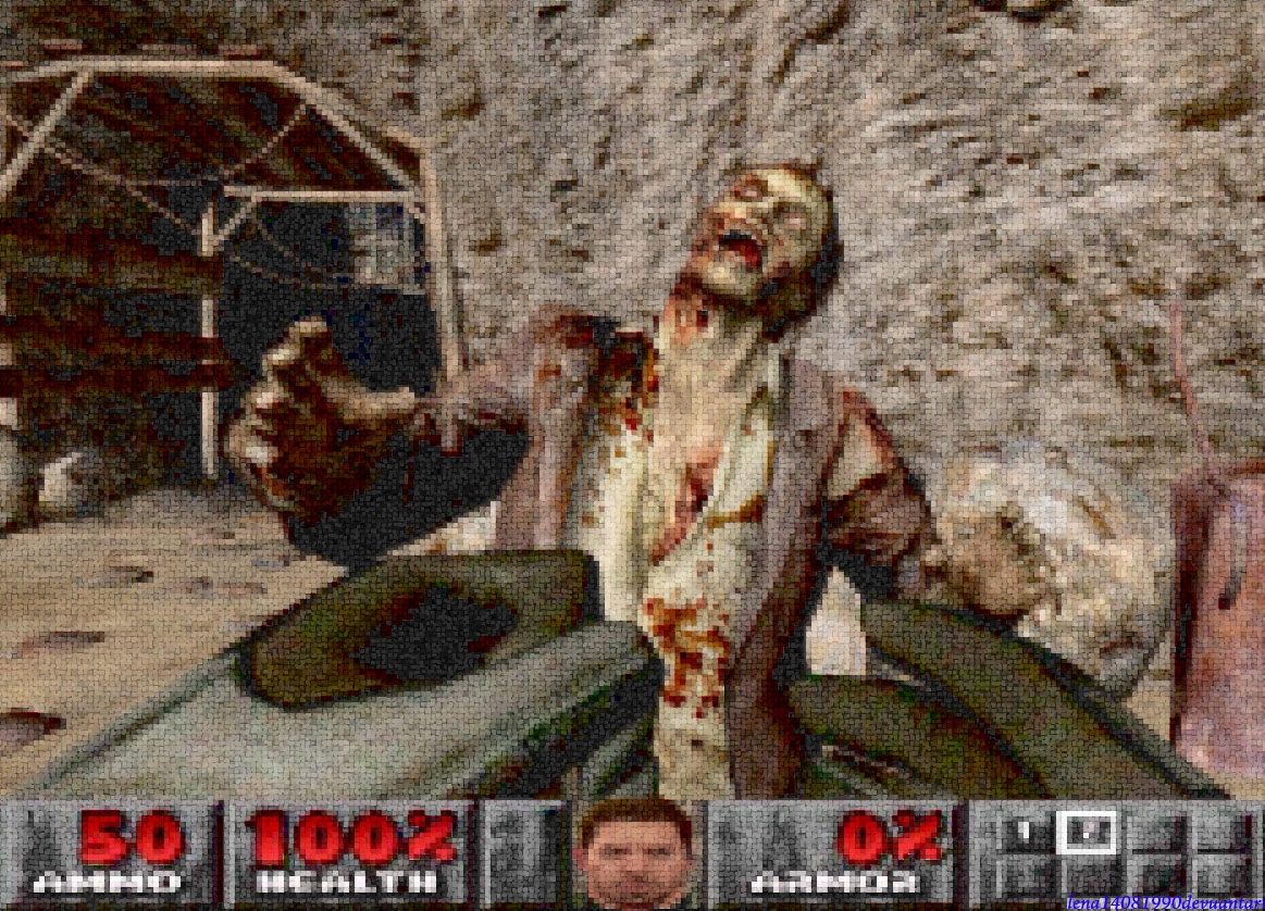 Resident Evil in doom style