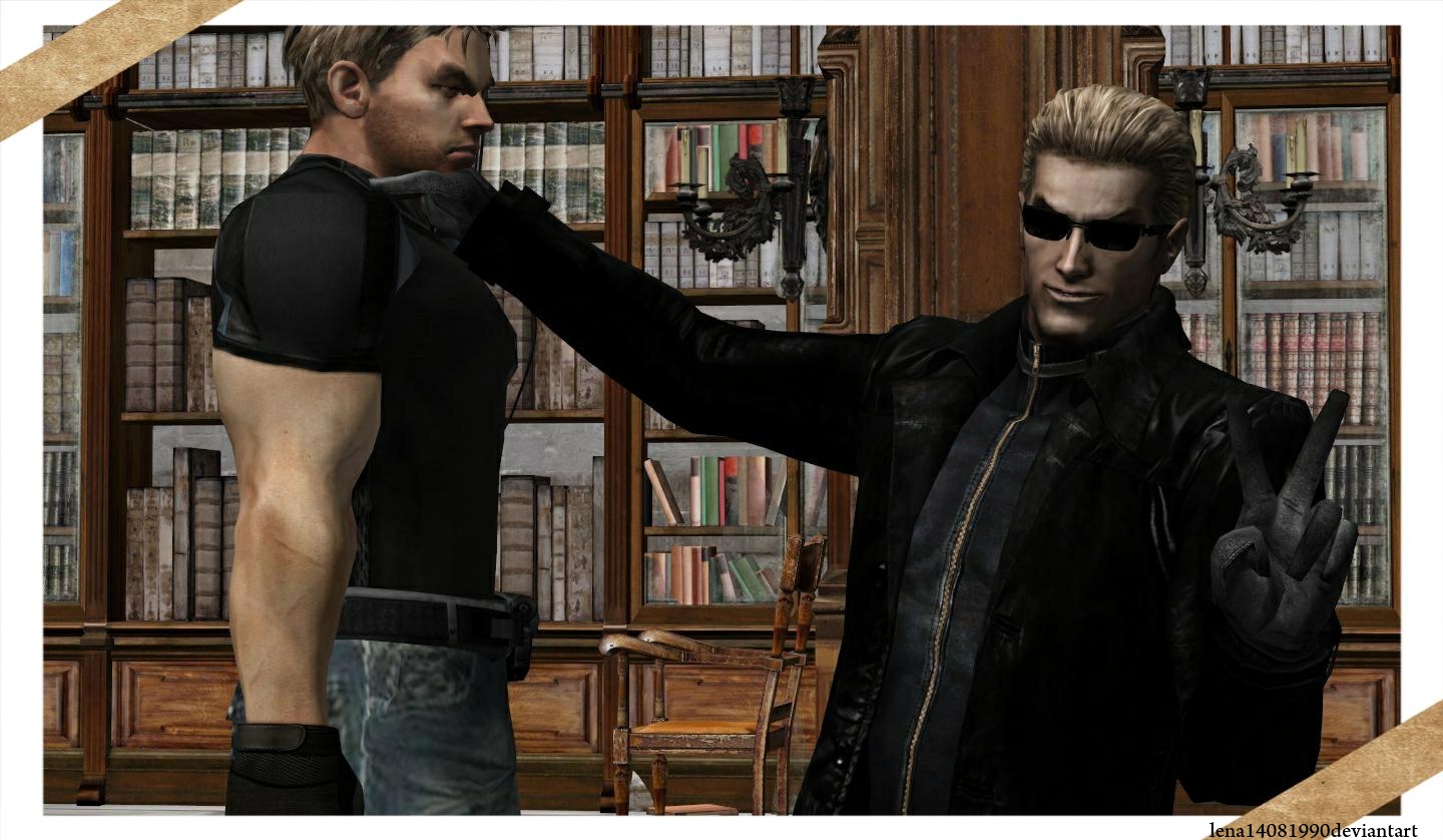 Albert Wesker's christmas message Xnalara version