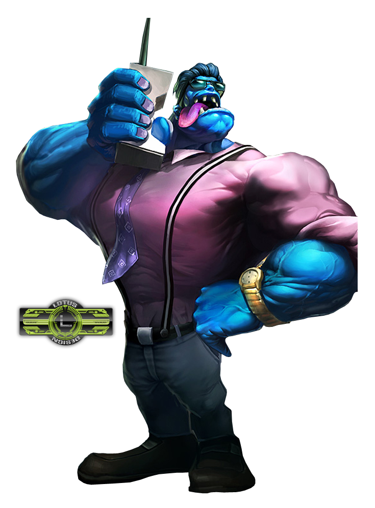 Dr. Mundo League of Legends Render by LotusVEater on DeviantArt