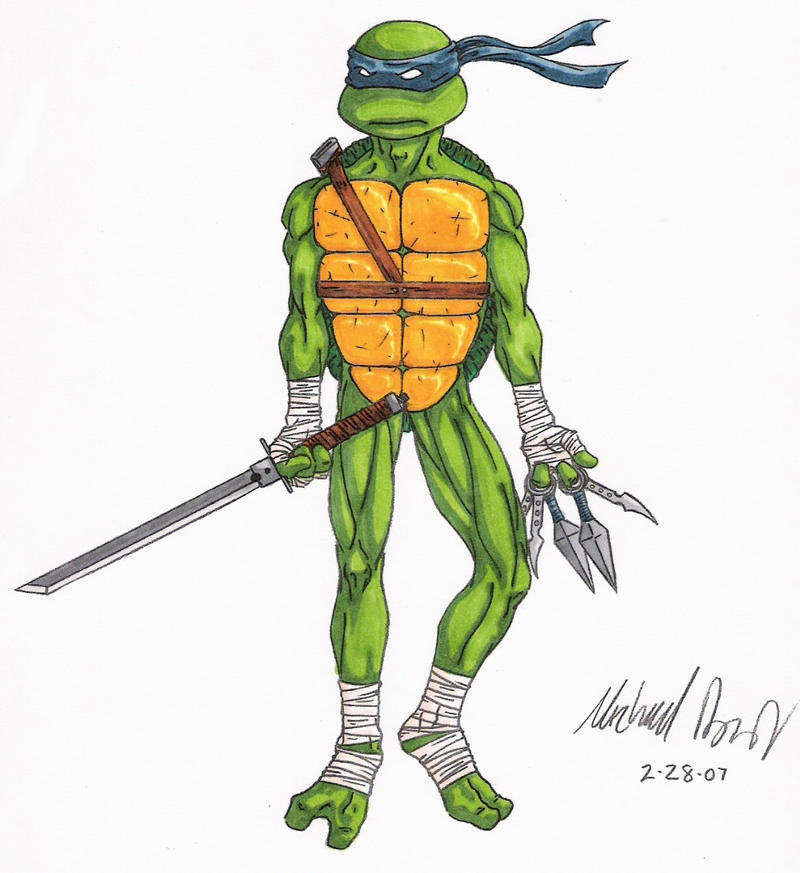Ninja Turtle Color by gaetano125 on DeviantArt