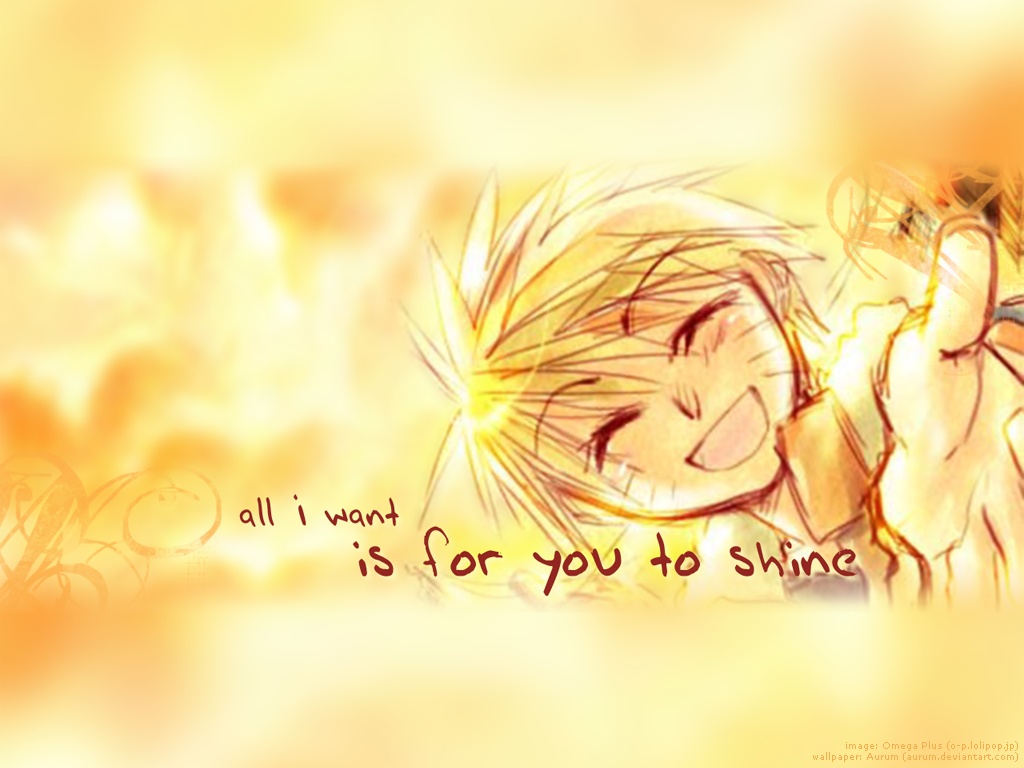 Naruto - ...for you to shine