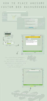 Custom box background tutorial