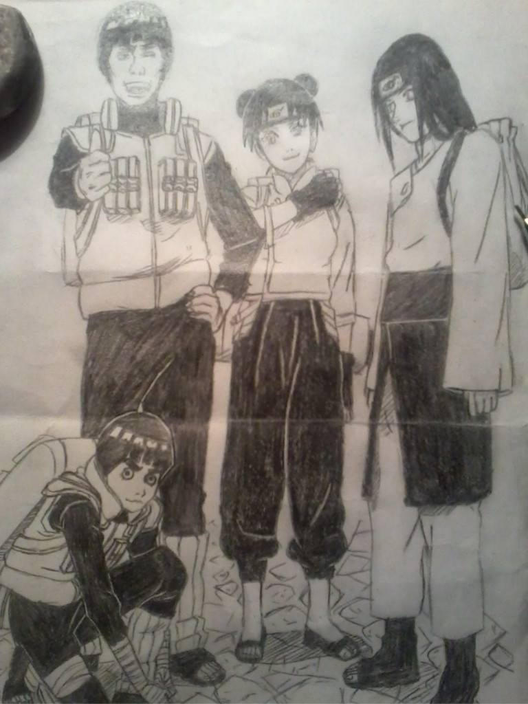 Team Gai #RIP Neji by Atomic-RainSplash on DeviantArt