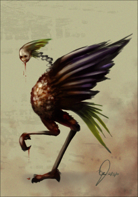 Skull Terror Bird