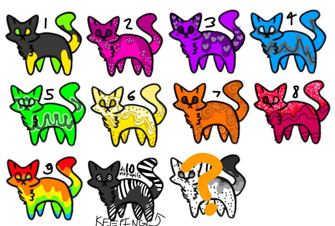 10 Point drip adopts (OPEN) by cosmoapple on DeviantArt