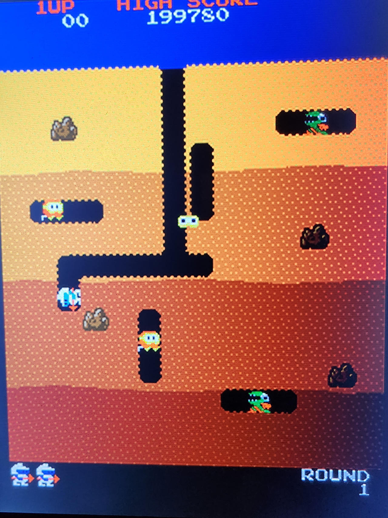 Dig Dug Arcade Rear Dig Dug Arcade by KeithFlaugher1987 on DeviantArt