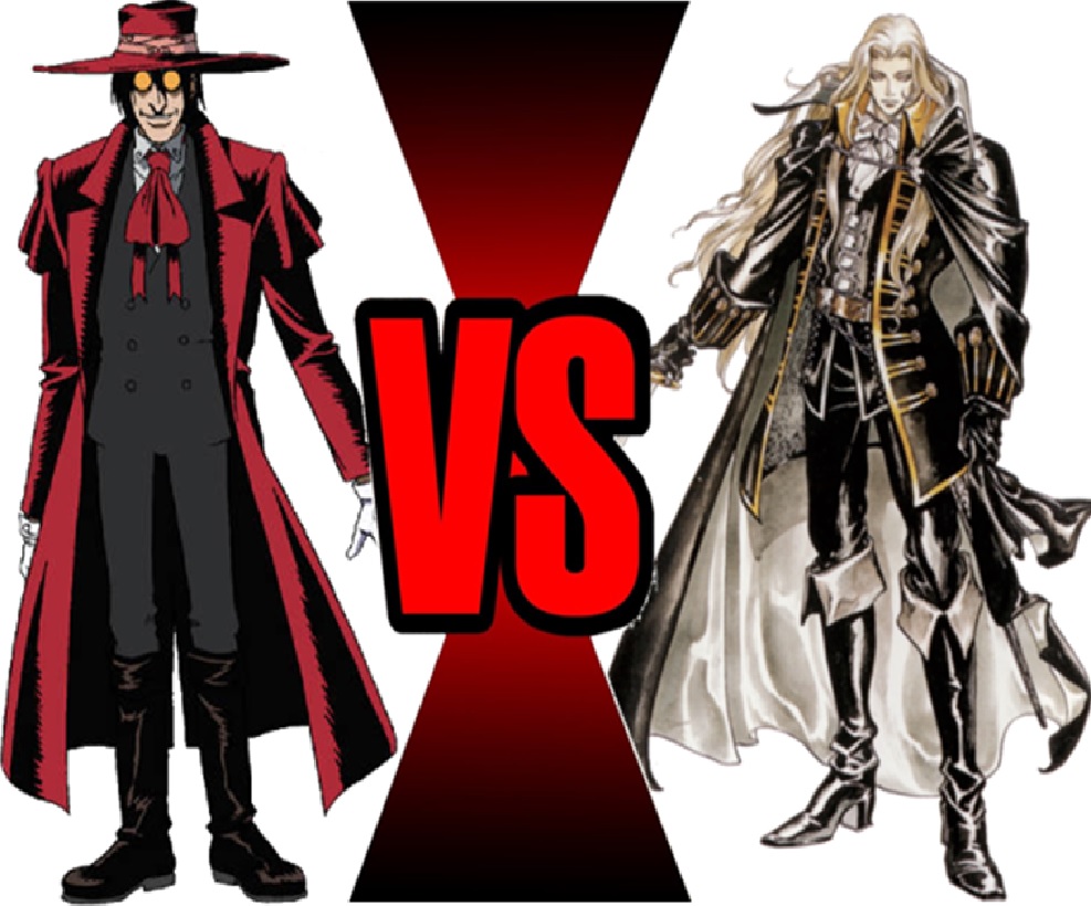 ALUCARD VS DRACULA #anime #hellsing #condedracula #castlevania #vampir