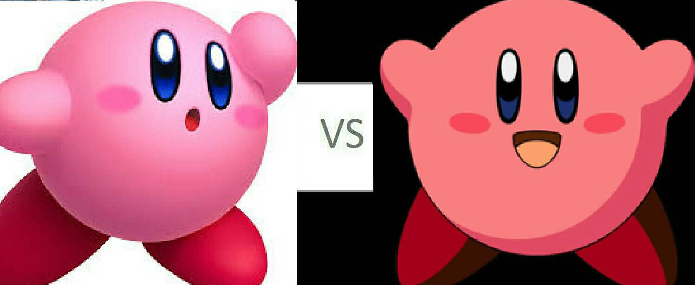 kirby anime vs game by geerardorastettyMEGA on DeviantArt