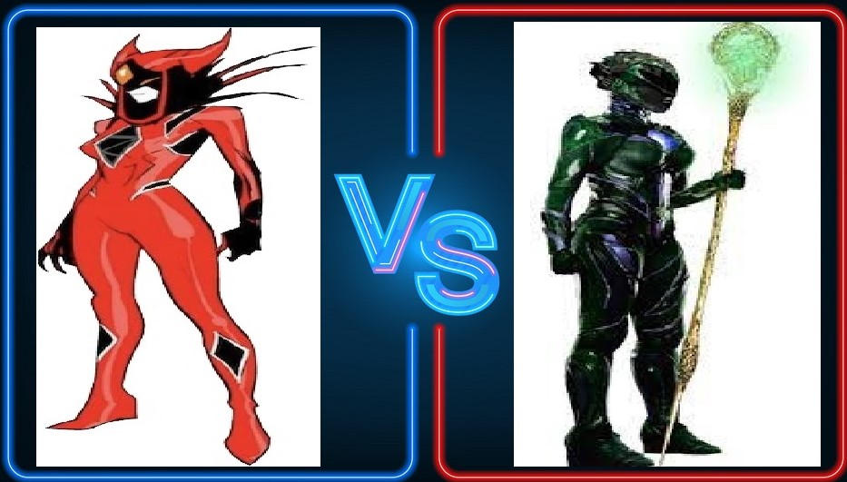 Rita Repulsa: Red Ranger Vs Green Ranger by geerardorastettyMEGA on ...