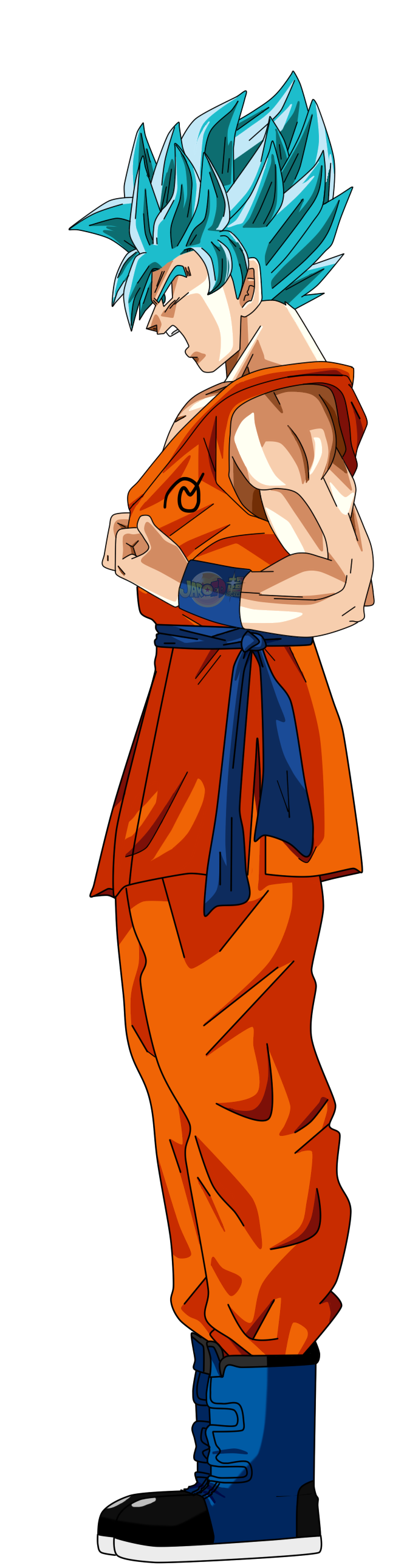 Goku SSJ (DBGT Final Bout) by Possyboy on DeviantArt