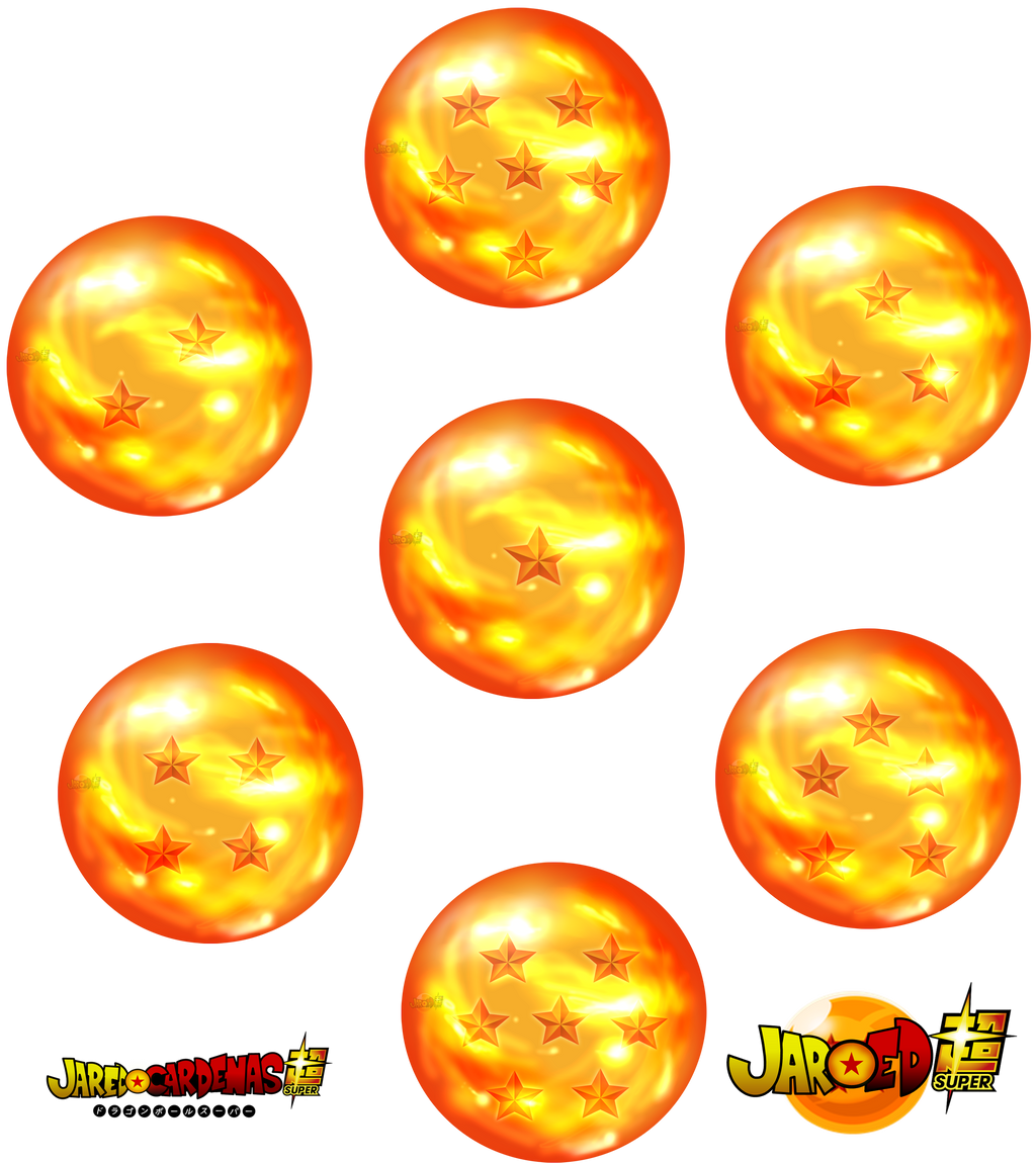 Super esferas del Dragon Previo (Ya disponibles) by jaredsongohan