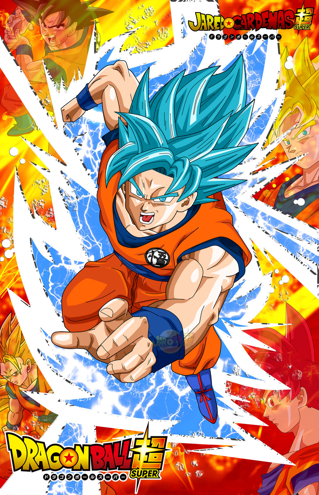 Goku Super Saiyajin 3 by SaoDVD on DeviantArt  Anime dragon ball goku,  Anime dragon ball super, Dragon ball super goku