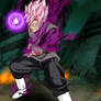 Poster Goku Black Transformacion (SSJ Pink)