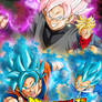 Poster Saga Goku Black DBS