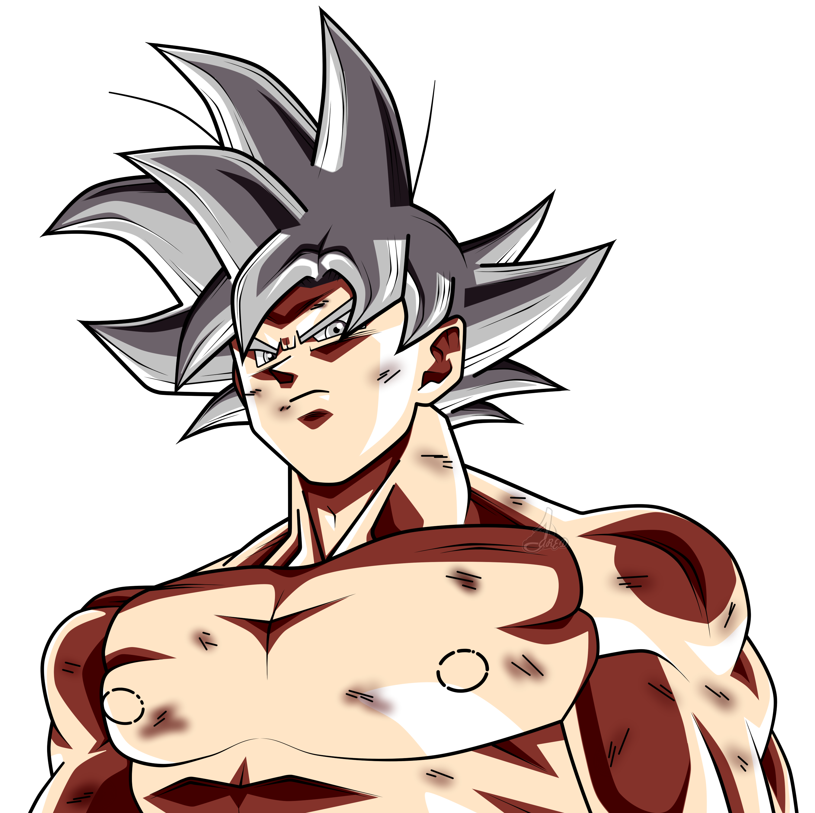 Face Son Goku Ultra Instinto Dominado L by jaredsongohan on DeviantArt Face Son Goku Ultra Instinto Dominado L by jaredsongohan on DeviantArt