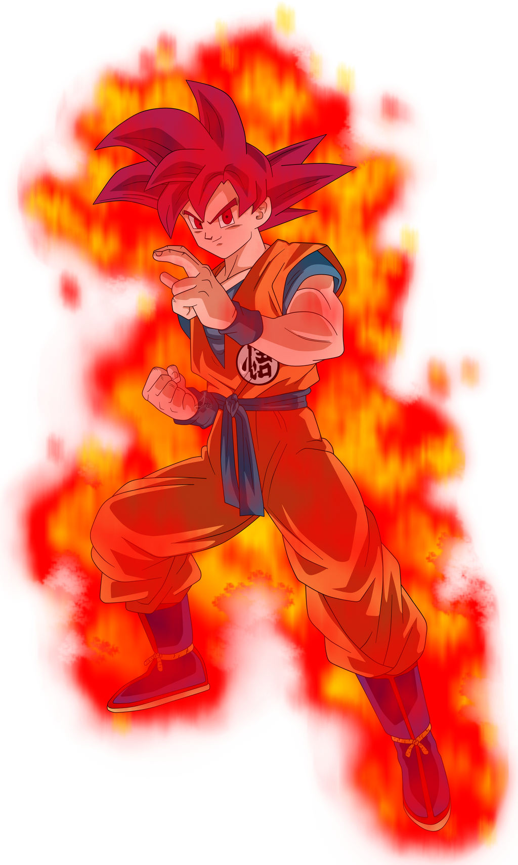 Download Son Goku SSJGOD by jaredsongohan on DeviantArt