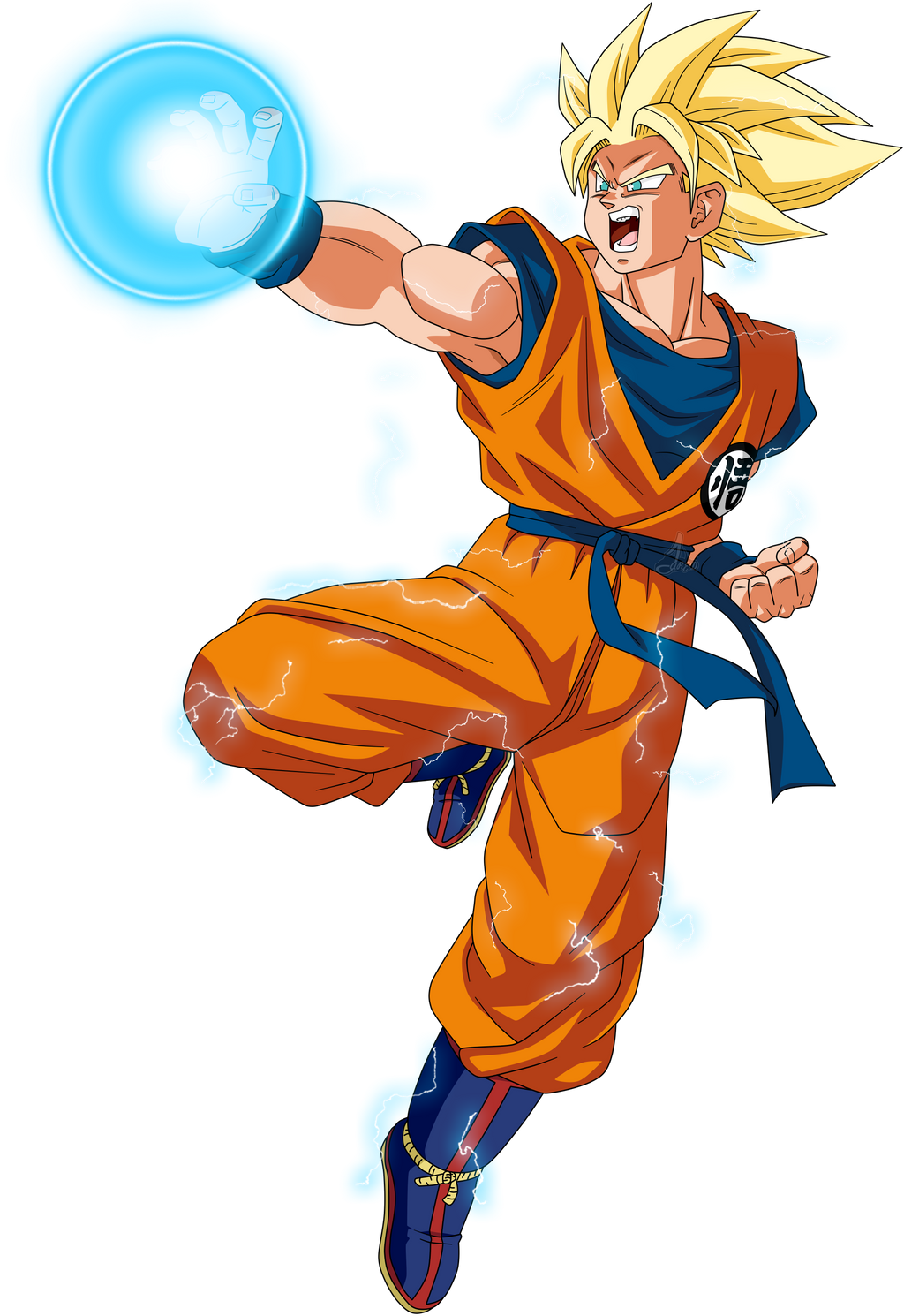Goku super saiyan 3 by BardockSonic on DeviantArt