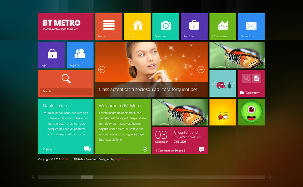 BT Metro - Responsive Joomla template of Bowthemes by trinhnguyenvu on ...