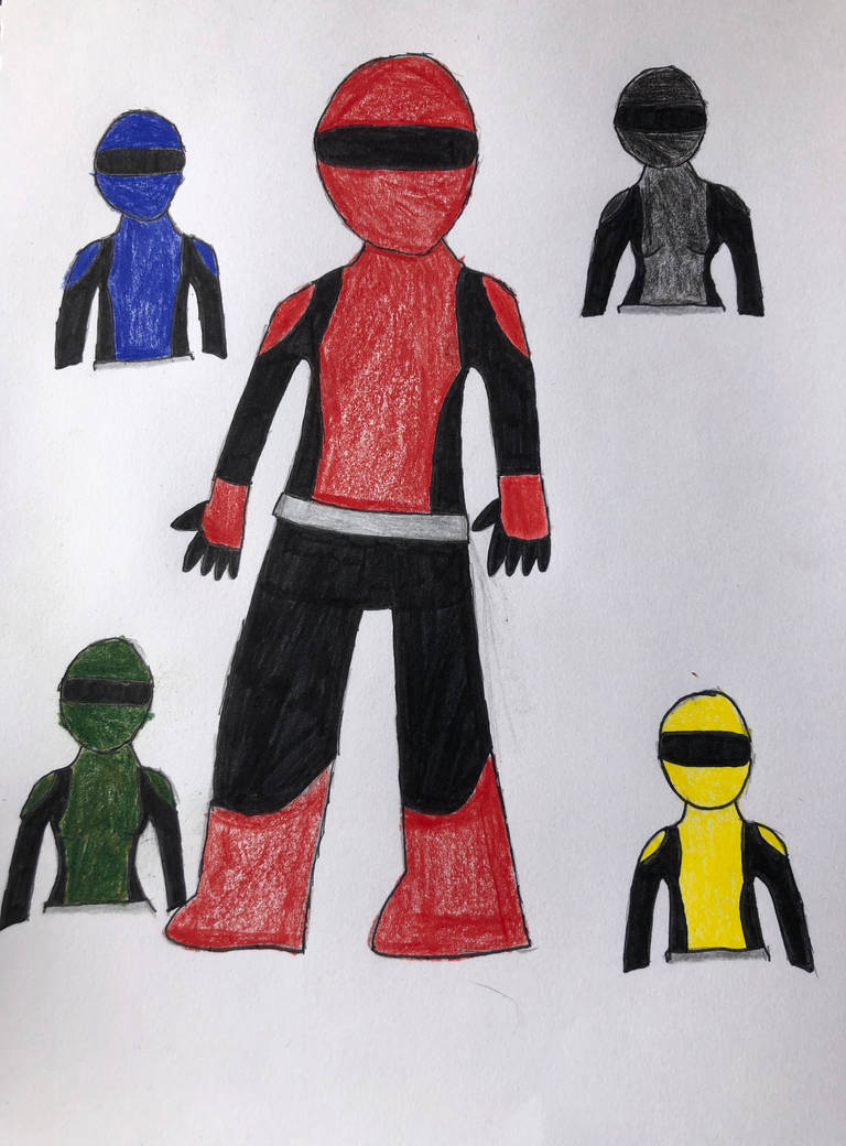 Earth-9903: Legacy of Power - Covert Point Rangers by antivenom907 on ...