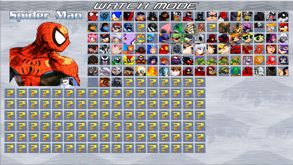 Mugen Roster Thomas Mugen Roster Update by antivenom907 on DeviantArt