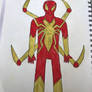 Super Hero Academia - Iron Spider mk 2