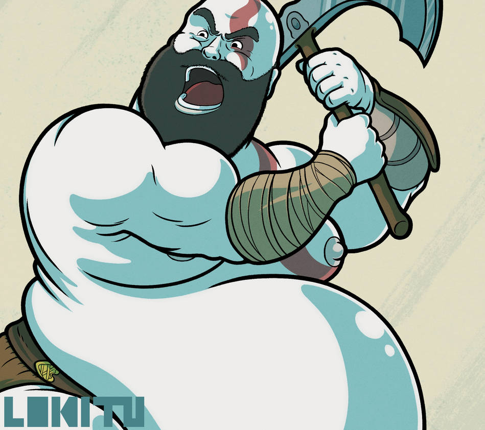 Old Kratos vs Fat Thor God of War Ragnarok by Hatredboy on DeviantArt