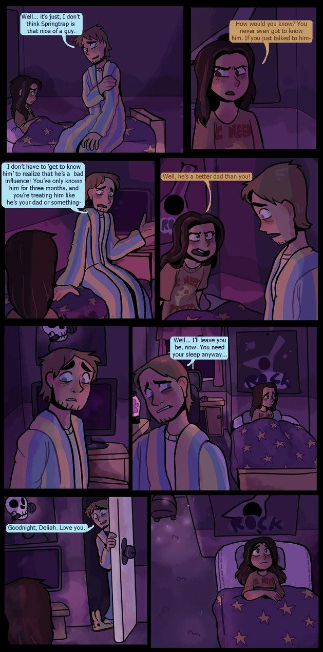 Spring Trap Comic Springtrap and deliah classic comic page 10 by jeszillarex on DeviantArt