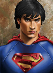 tom welling for superman by daetymn