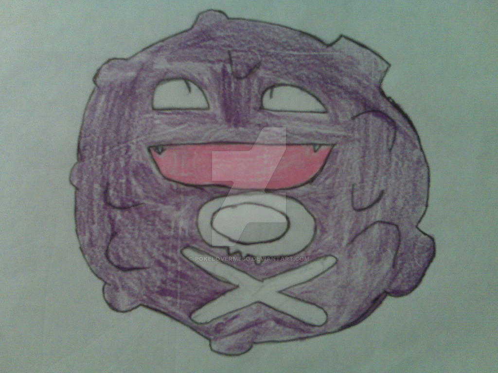 Koffing -colored- by PokeLoverMeso on DeviantArt
