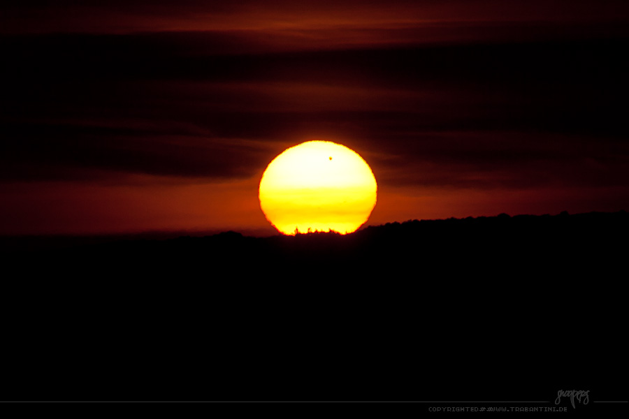 Venus Transit Sunrise